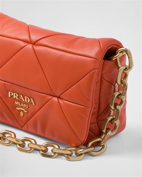 prada system patchwork bag|Prada System Nappa Leather Patchwork Bag.